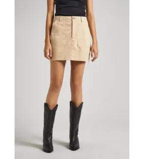 Falda Becky beige