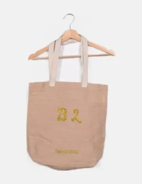 Havaianas Tote bag lona beige