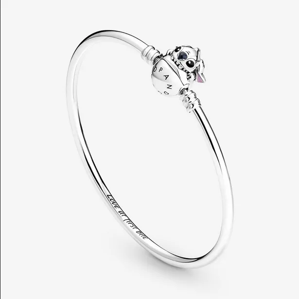 Pulsera Rigida Pandora Moments Cierre Mordisco Stitch de Disney 591083C01