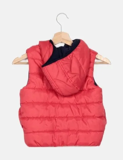 Tex Chaleco rojo acolchado