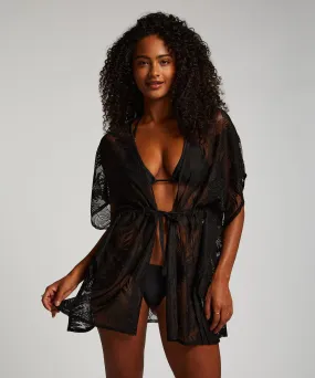 Vestido de playa - Negro