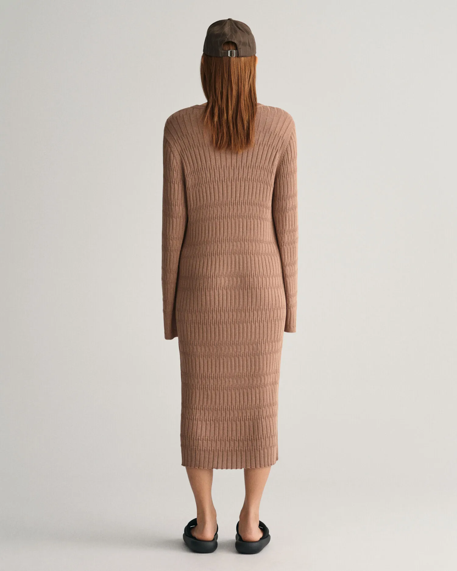 Vestido de punto Textured